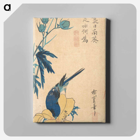 アートパネル-Blue Bird
 - 歌川 広重 Canvas.