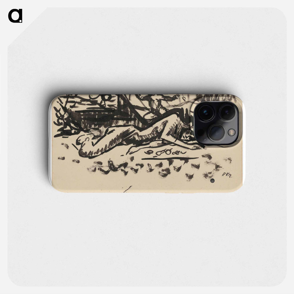 Reclining figure - アーノルド ピーター ワイズ クビンチャン Phone Case.