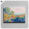 アートパネル-Two Women by the Shore, Mediterranean
 - バーンズ・コレクション Canvas.