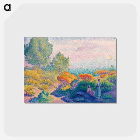 アートポストカード-Two Women by the Shore, Mediterranean
 - バーンズ・コレクション Postcard.