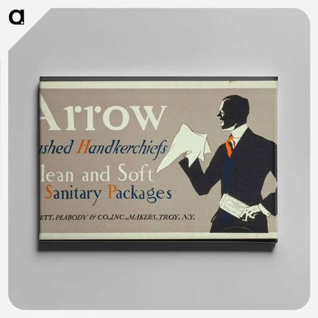 アートパネル-Arrow washed handkerchiefs - エドワード ペンフィールド Canvas.
