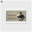 アートポストカード-Arrow washed handkerchiefs - エドワード ペンフィールド Postcard.