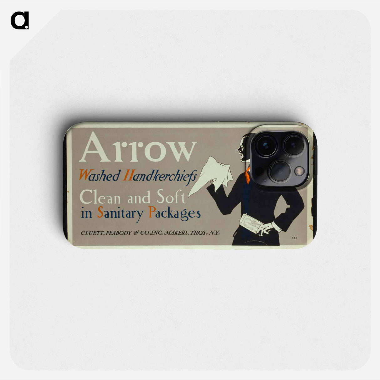 Arrow washed handkerchiefs - Edward Penfield Phone Case.