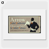 Arrow washed handkerchiefs - エドワード ペンフィールド Poster.