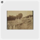 アートポストカード-Parc de Saint Cloud
 - ウジェーヌ アジェ Postcard.