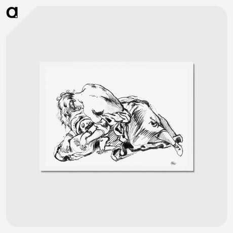 3-11_Eugene-Delacroix_hagaki