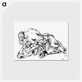 3-11_Eugene-Delacroix_postcard