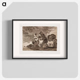 Ja tämänkin (y esto tambien) - フランシスコ デ ゴヤ Poster.