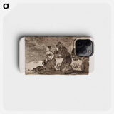 Don't worry (and there are) - Francisco de Goya Phone Case.