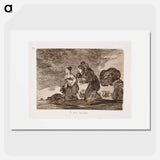 Ja tämänkin (y esto tambien) - フランシスコ デ ゴヤ Poster.