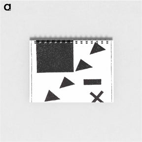 アートメモ帳-Suprematic group using the triangle - カジミール マレーヴィチ Memo.