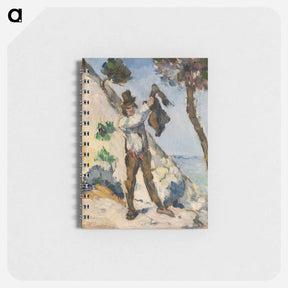 アートメモ帳-Man with a Vest - ポール セザンヌ Memo.