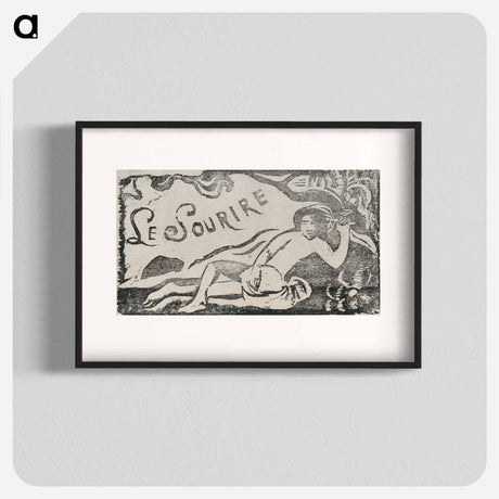 アートポスター-Tahitian Woman - ポール ゴーギャン Poster.