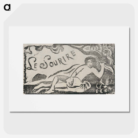 アートポスター-Tahitian Woman - ポール ゴーギャン Poster.