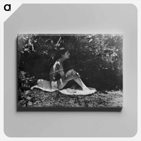 アートパネル-Photograph - トーマス エイキンズ Canvas.