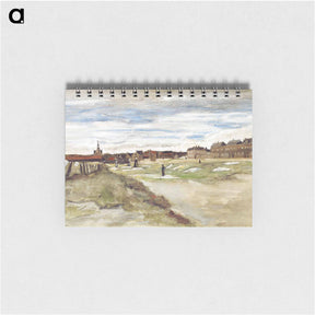アートメモ帳-Bleaching Ground at Scheveningen - フィンセント ファン ゴッホ Memo.