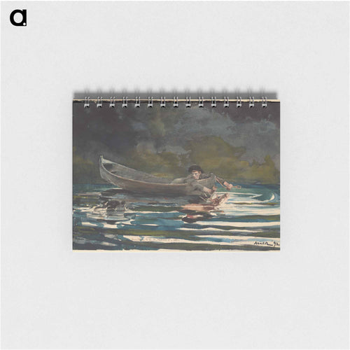 Sketch for Hound and Hunter - Winslow Homer Memo.