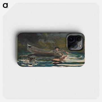 Sketch for Hound and Hunter - ウィンスロー ホーマー Phone Case.