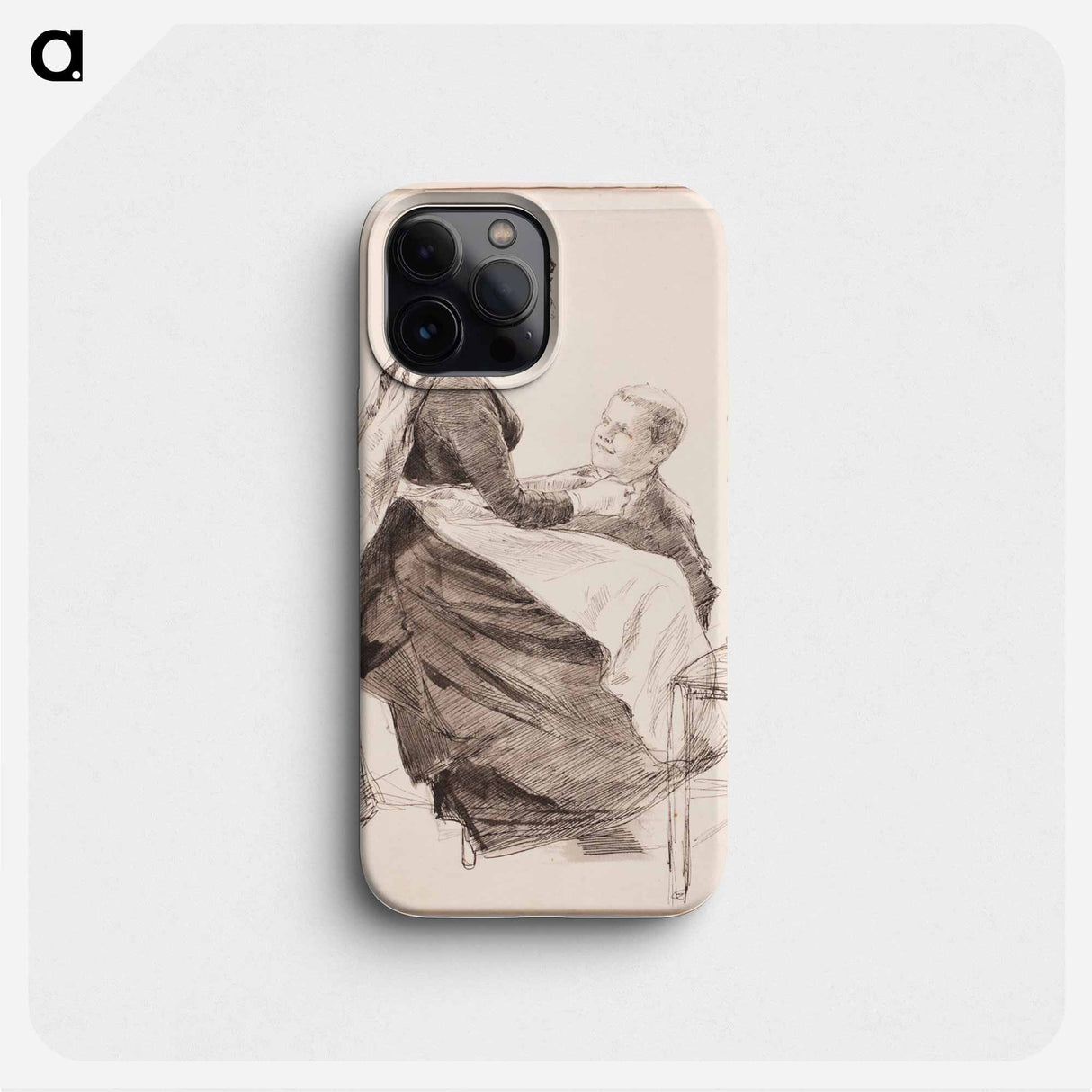 (unknown)part of a sketchbook - アルバート エーデルフェルト Phone Case.