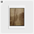 アートポストカード-Père Lachaise, Chemin des Chèvres
 - ウジェーヌ アジェ Postcard.