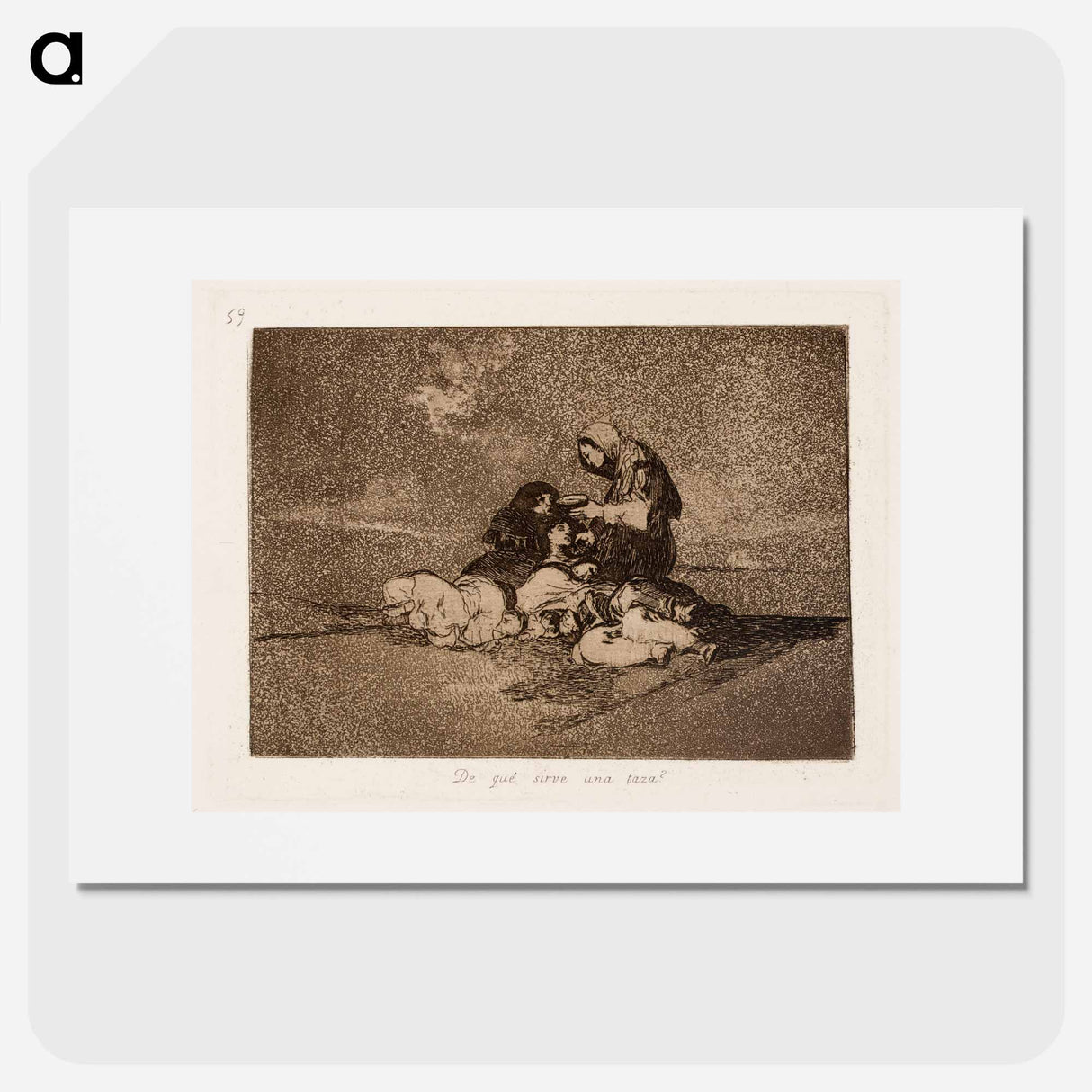 Do you remember my paintings? - Francisco de Goya Poster.