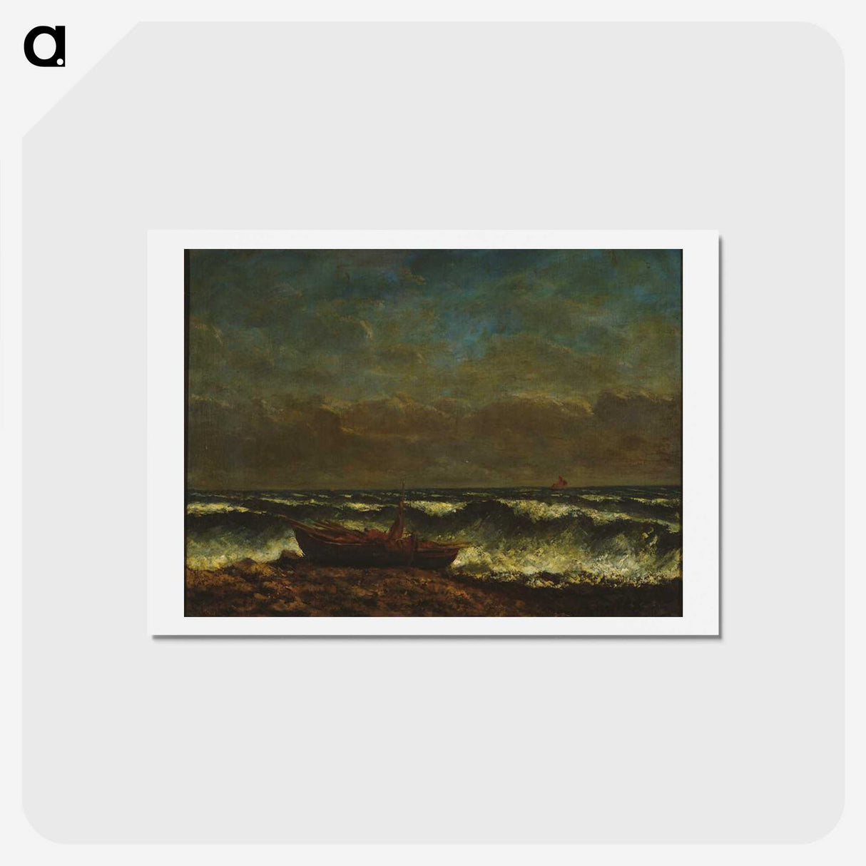 3-12_Gustave-Courbet_hagaki