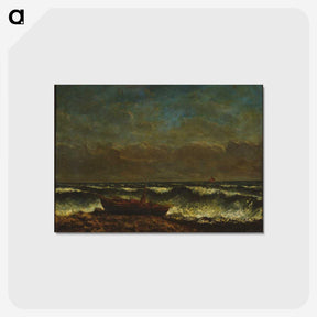 3-12_Gustave-Courbet_postcard