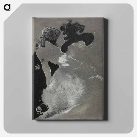 アートパネル-At the Concert - アンリ ド トゥールーズ ロートレック Canvas.