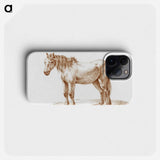 Standing horse - Jean Bernard Phone Case.