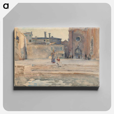 アートパネル-Campo dei Frari, Venice - ジョン シンガー サージェント Canvas.