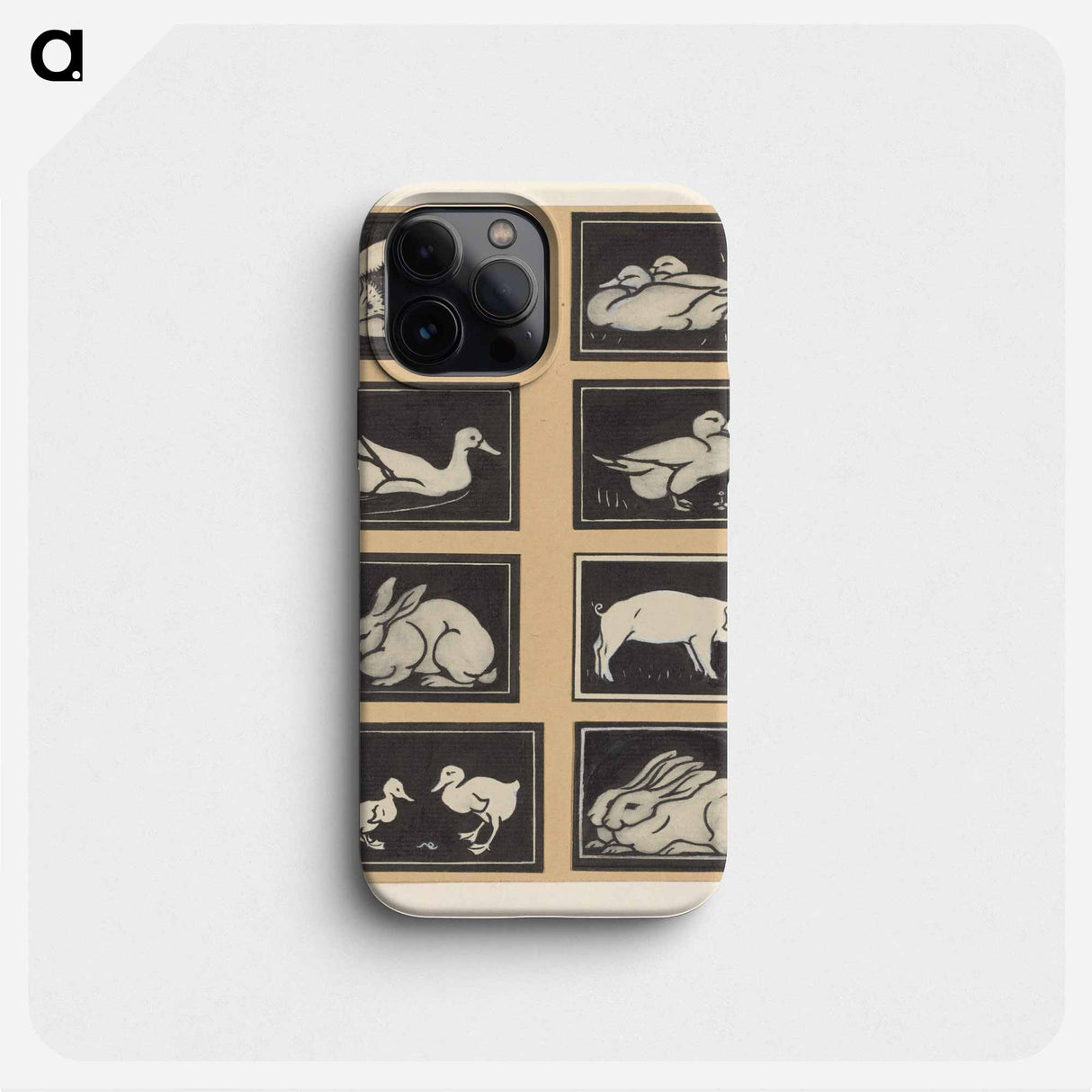 Twee rustende eenden - ユリー デ フラーハ Phone Case.