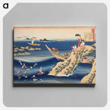 アートパネル-Hokusai's Sangi Takamura - 葛飾 北斎 Canvas.