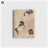 Women at two in the afternoon - 喜多川 歌麿 Memo.