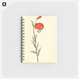 アートメモ帳-Red Turban Lily
 - マリア ジビーラ メーリアン Memo.