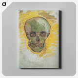 Skull - Vincent van Gogh Canvas.