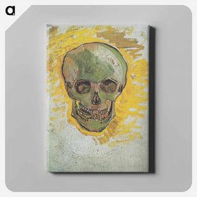 アートパネル-Skull - フィンセント ファン ゴッホ Canvas.
