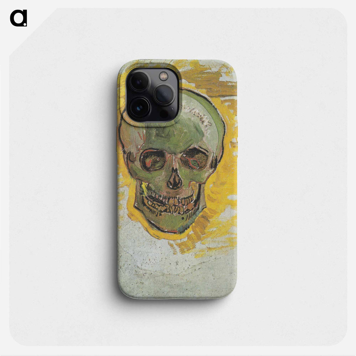 Skull - Vincent van Gogh Phone Case.