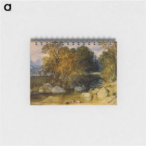 アートメモ帳-Ivy Bridge, Devonshire - ウィリアム ターナー Memo.