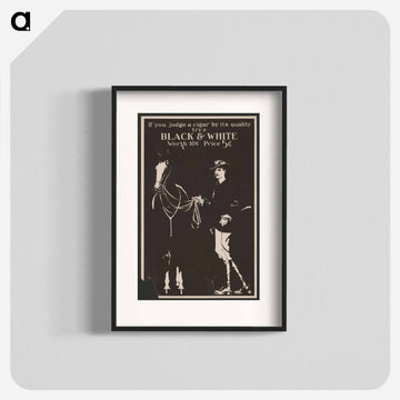 Black & White - Edward Penfield Poster.