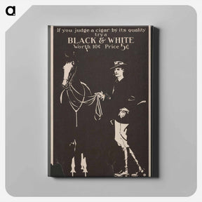 アートパネル-Black & White - エドワード ペンフィールド Canvas.