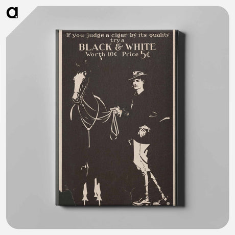 アートパネル-Black & White - エドワード ペンフィールド Canvas.