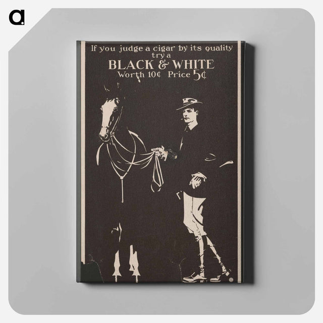 アートパネル-Black & White - エドワード ペンフィールド Canvas.