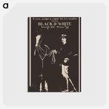 アートポストカード-Black & White - エドワード ペンフィールド Postcard.
