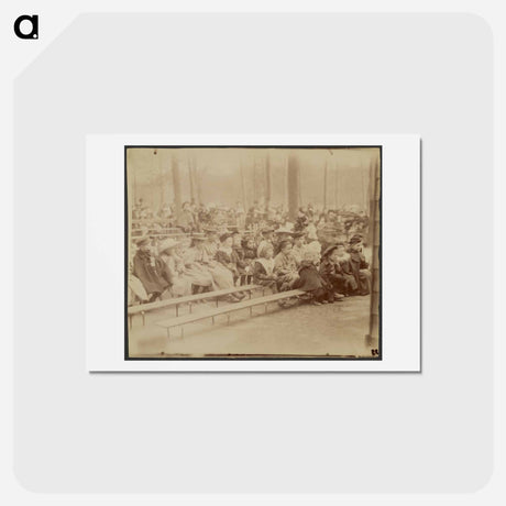 アートポストカード-Guignol, jardin Luxembourg
 - ウジェーヌ アジェ Postcard.