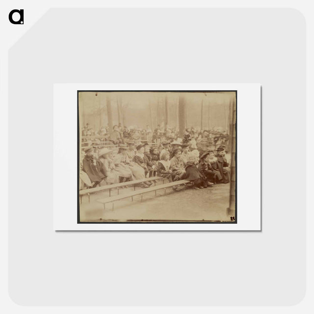 アートポストカード-Guignol, jardin Luxembourg
 - ウジェーヌ アジェ Postcard.