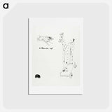 アートポストカード-Menu Sylvain - アンリ ド トゥールーズ ロートレック Postcard.