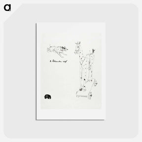 アートポストカード-Menu Sylvain - アンリ ド トゥールーズ ロートレック Postcard.