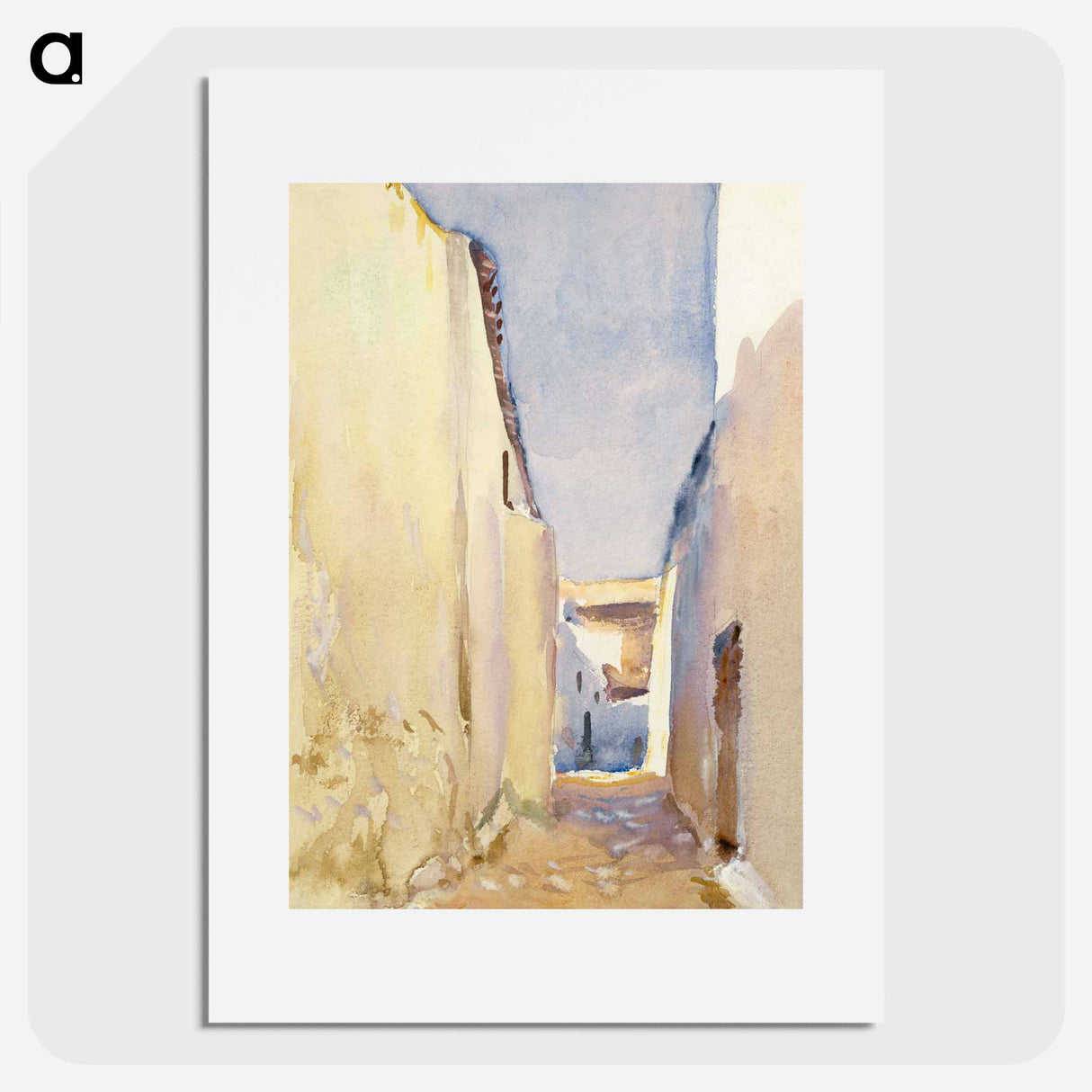 Tangier - John Singer Sargent Poster.