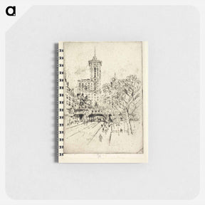 アートメモ帳-Times Building and 42nd Street
 - ジョセフ ペネル Memo.
