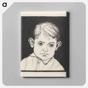 アートパネル-Portret van een onbekende jongen - ユリー デ フラーハ Canvas.